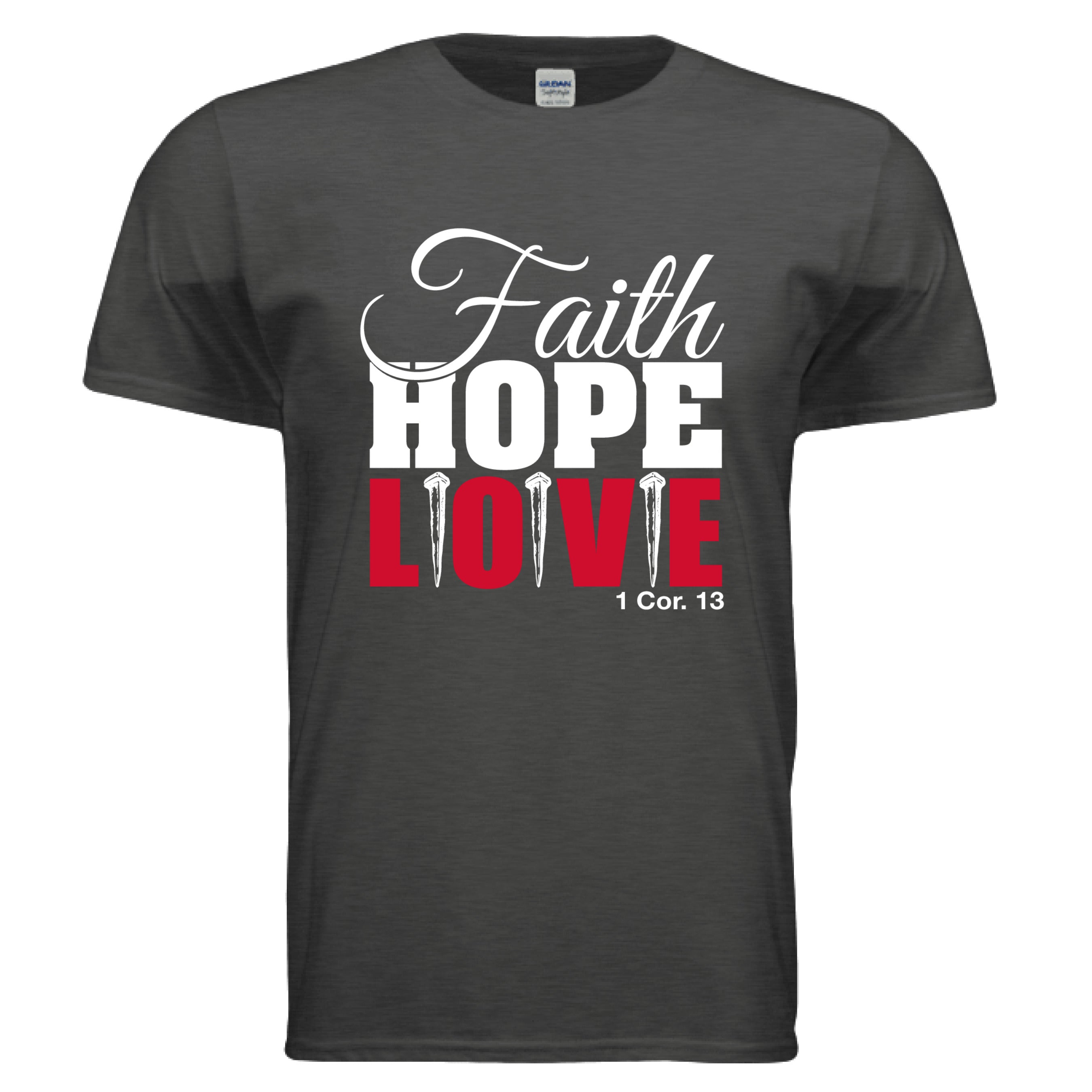 Heather Dark Grey - FRONT